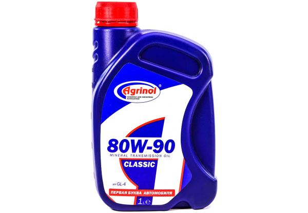 Масло Agrinol трансмісійне CLASSIC SAE 80W-90 API GL-4 1Л - Фото 1